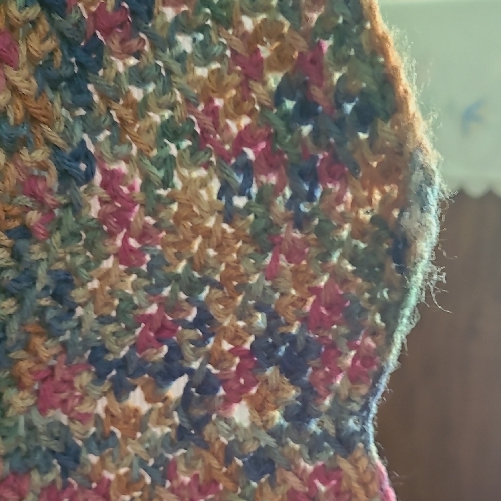 Colorful Textured Knit Throw - Picture 3 of 4